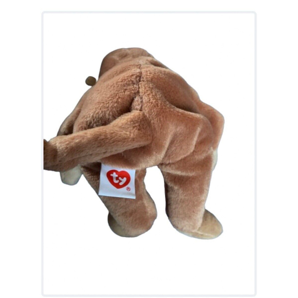 Ty Beanie Baby Bongo Monkey 1995 3rd Gen 2nd Gen tush tag PVC Pellets Brown Tail - Picture 5 of 6